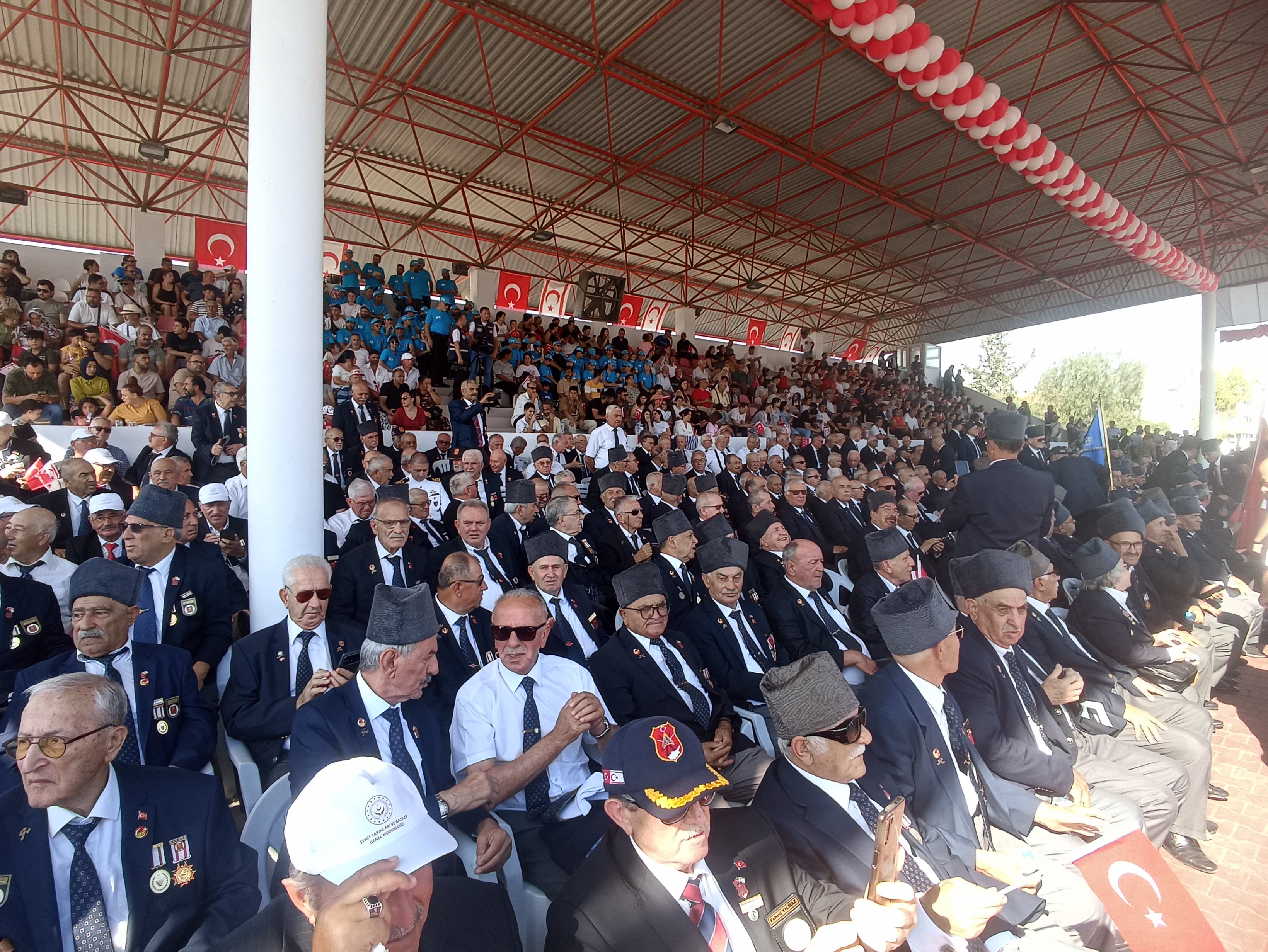 Bursalı Kıbrıs gazileri, Kıbrıs Barış Harekatı’nın 50. yılı kutlama programına katıldı