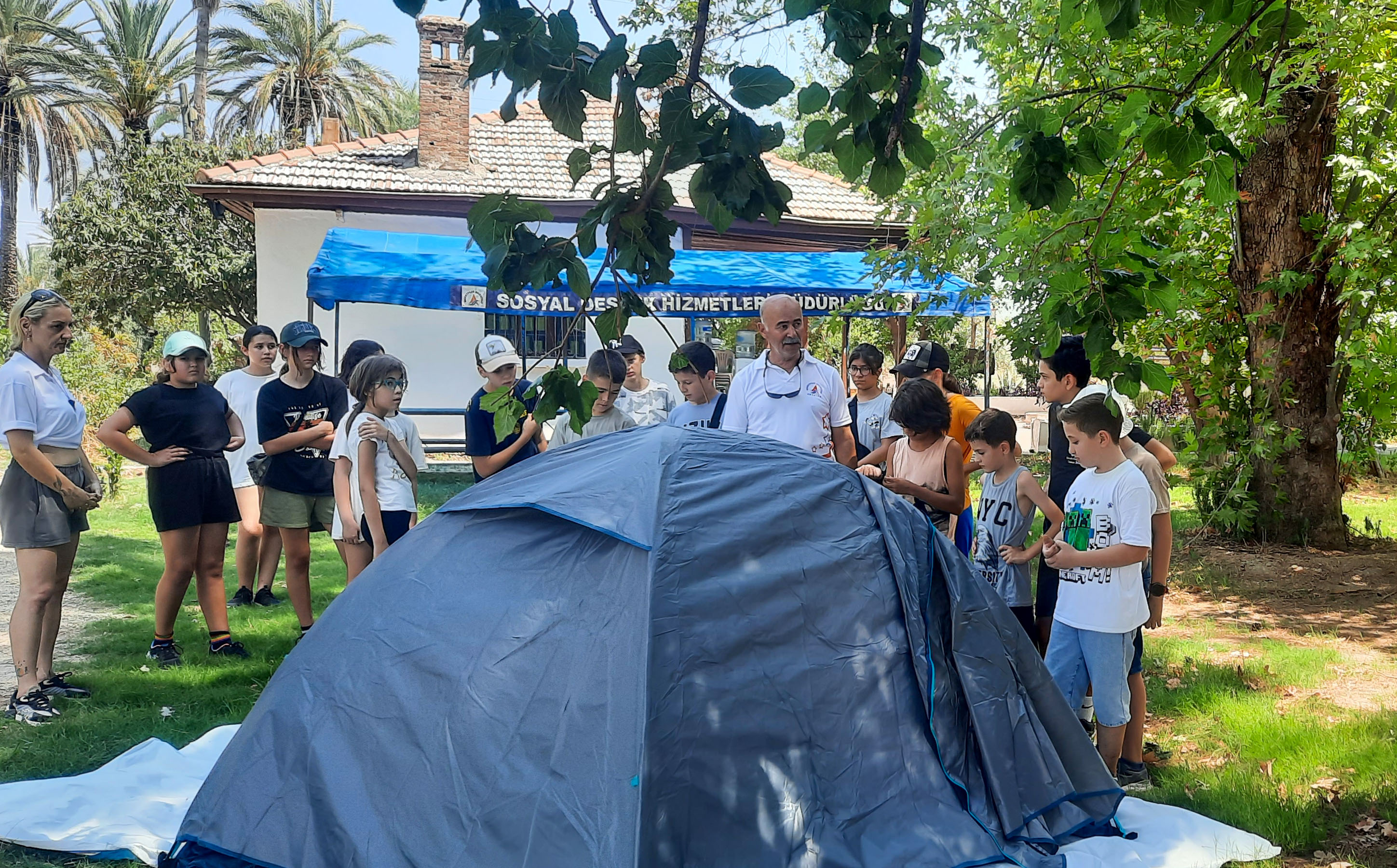 Muratpaşa Belediyesi’nden doğa kampı etkinliği