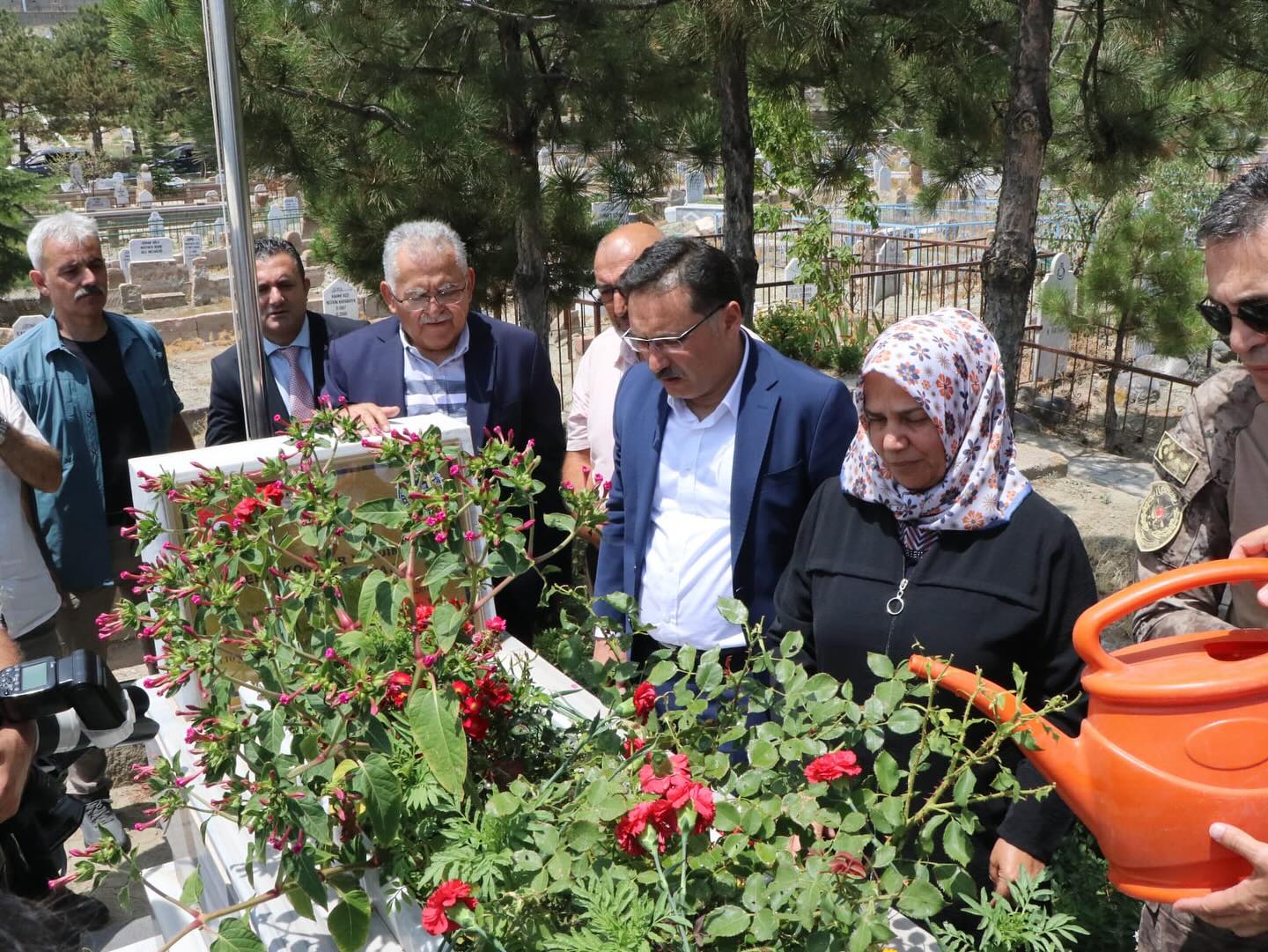 Başkan Büyükkılıç, 15 Temmuz şehitlerini andı