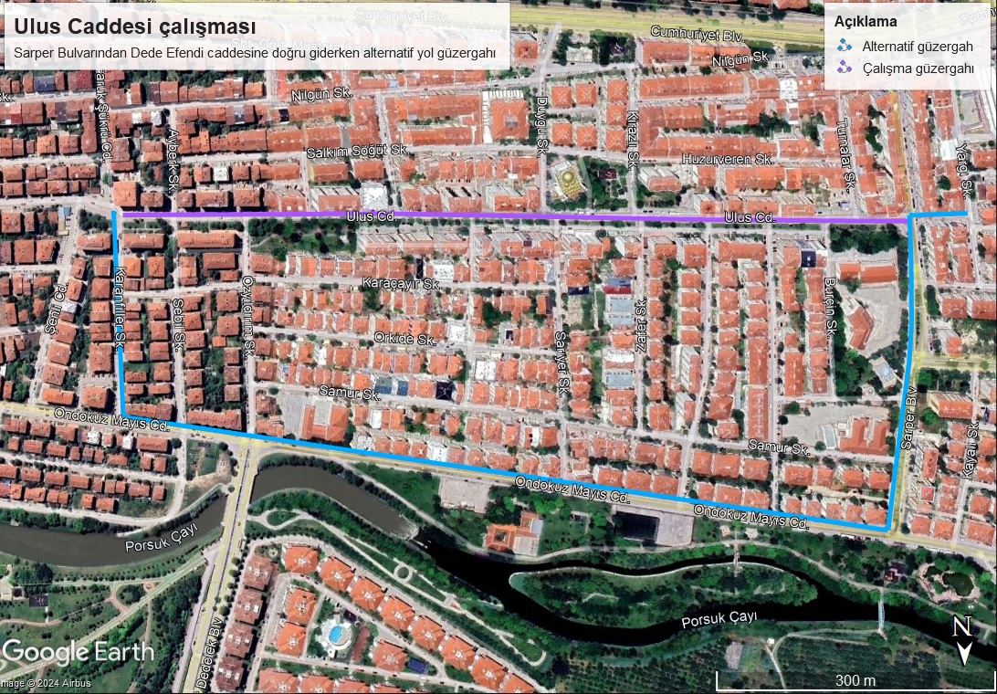 Eskişehir Büyükşehir Belediyesi, yol çalışması nedeniyle sürücüleri uyardı