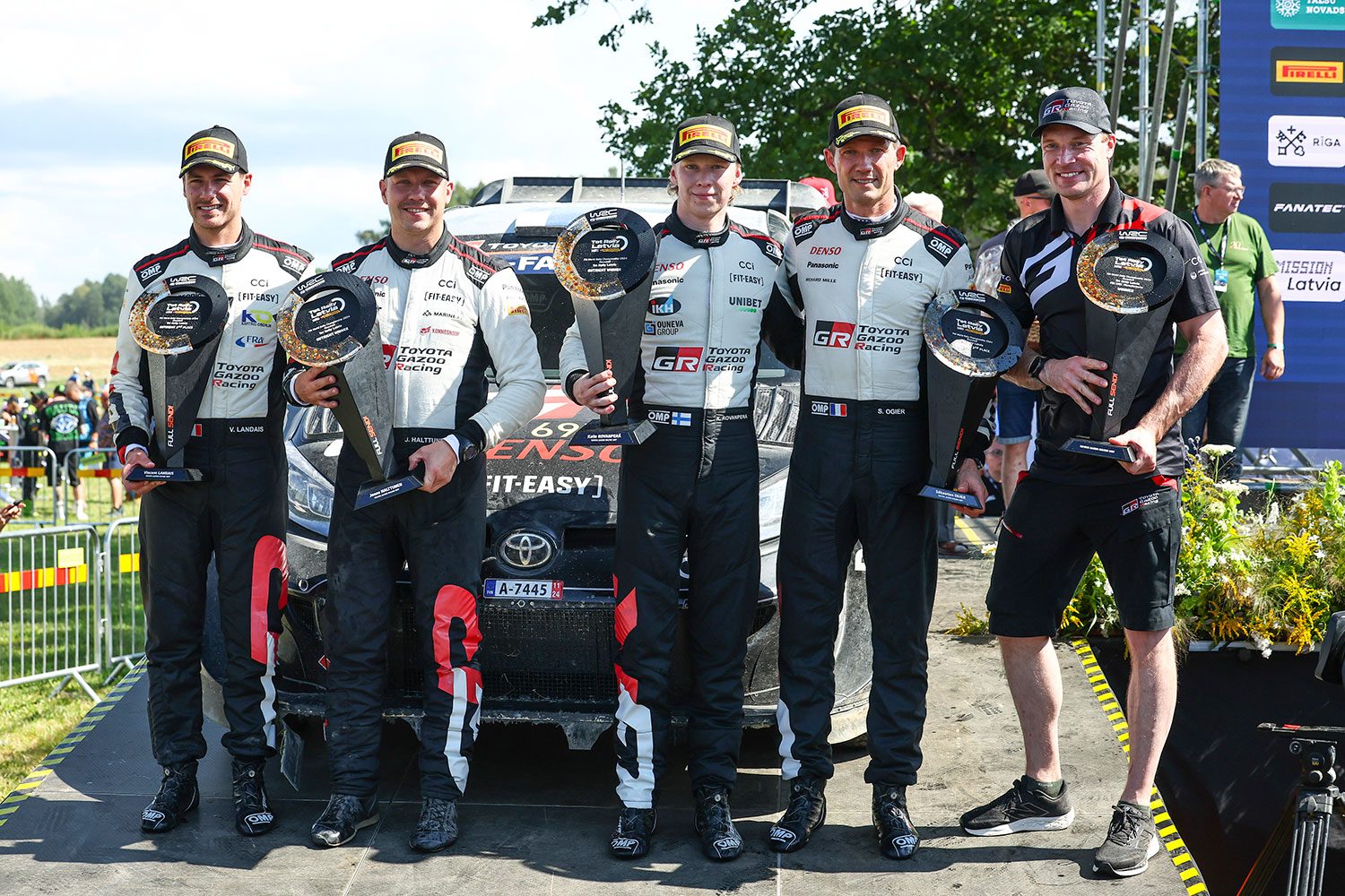 Toyota Gazoo Racing, Letonya Rallisi’ni kazandı