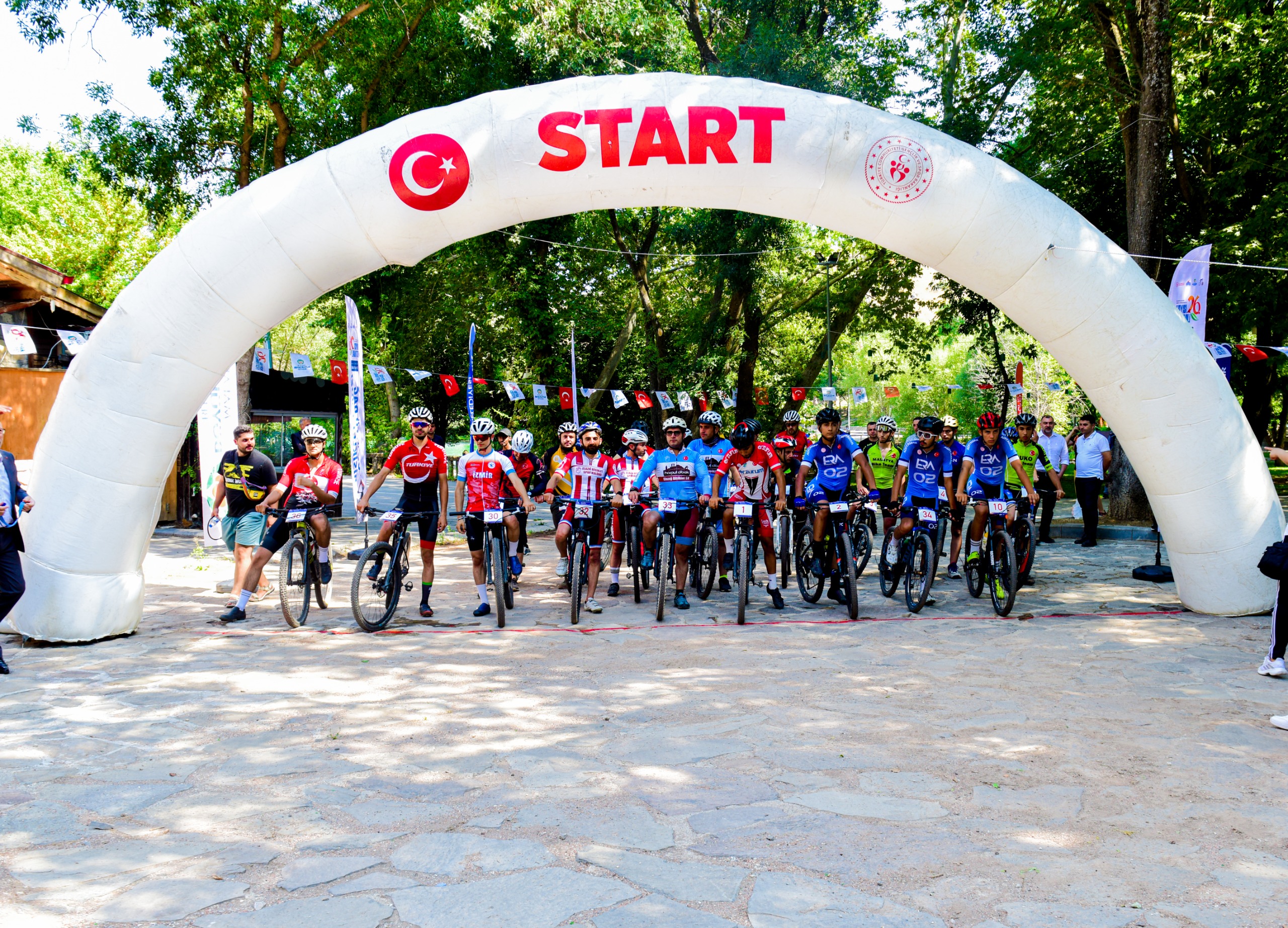 Malatya’da Dağ Bisikleti Yarışı düzenlendi