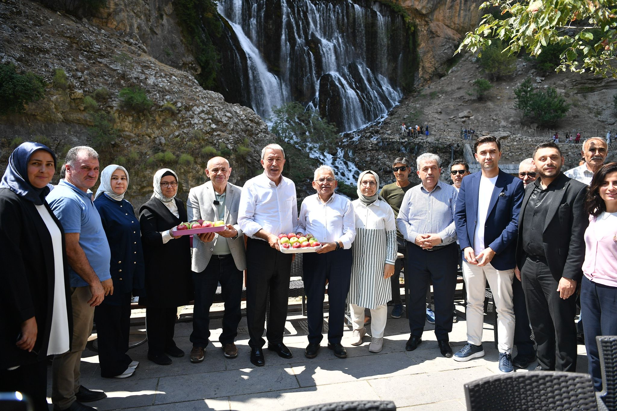 Başkan Büyükkılıç’tan Kapuzbaşı Şelaleleri’ne ziyaret