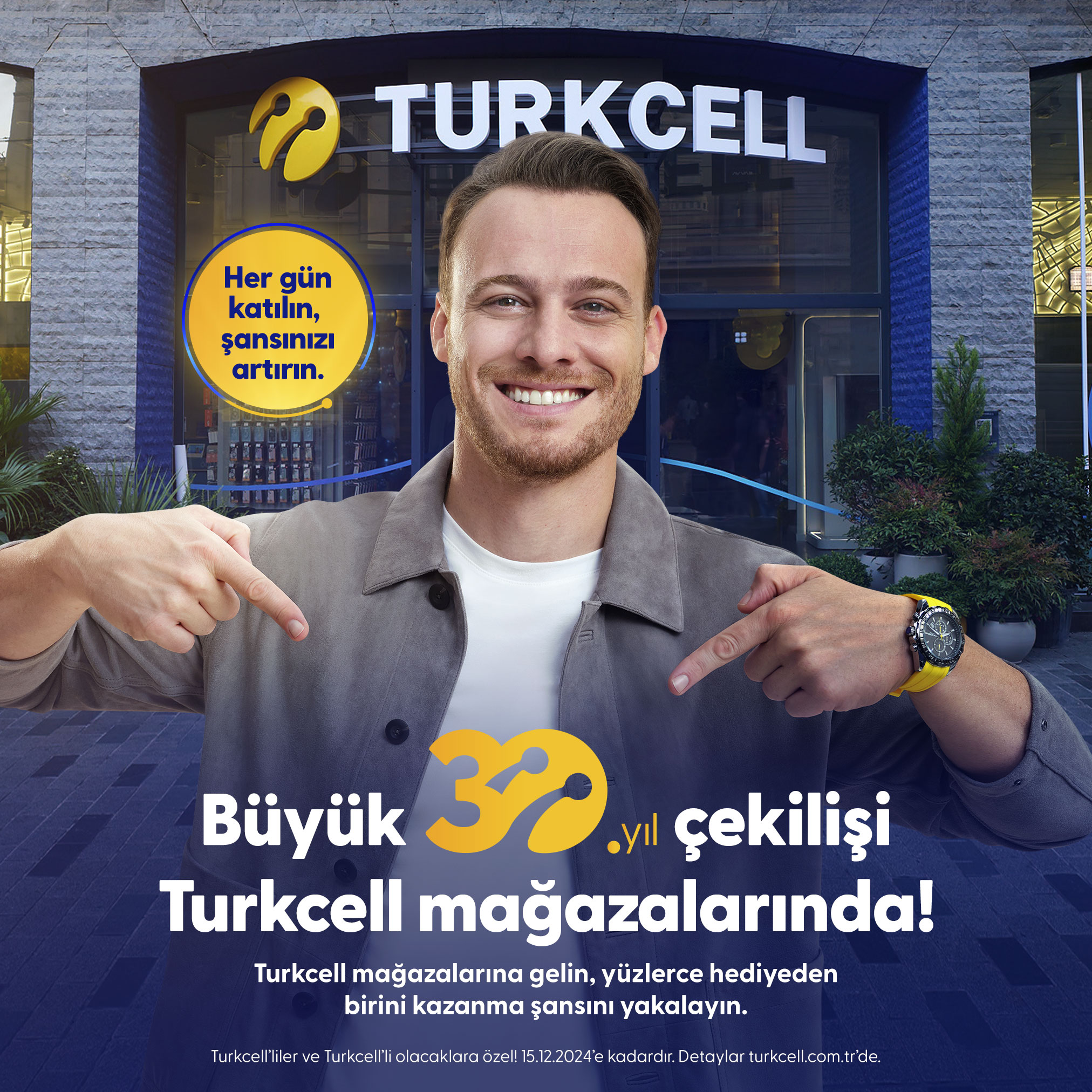 Turkcell’den 30. yıla özel büyük çekiliş