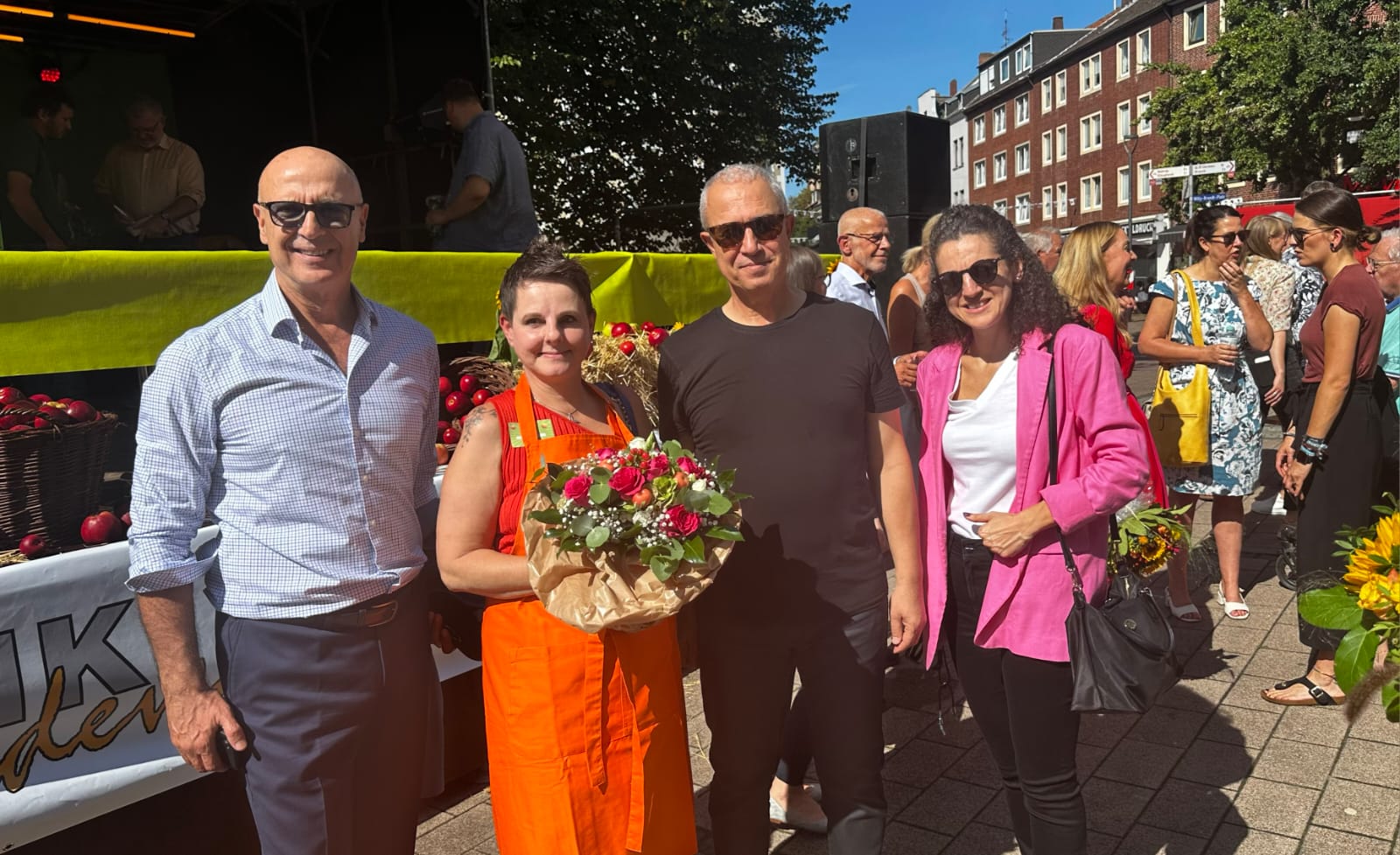 Alanya Belediye Başkanı Özçelik, Gladbeck Elma Festivali’ne katıldı