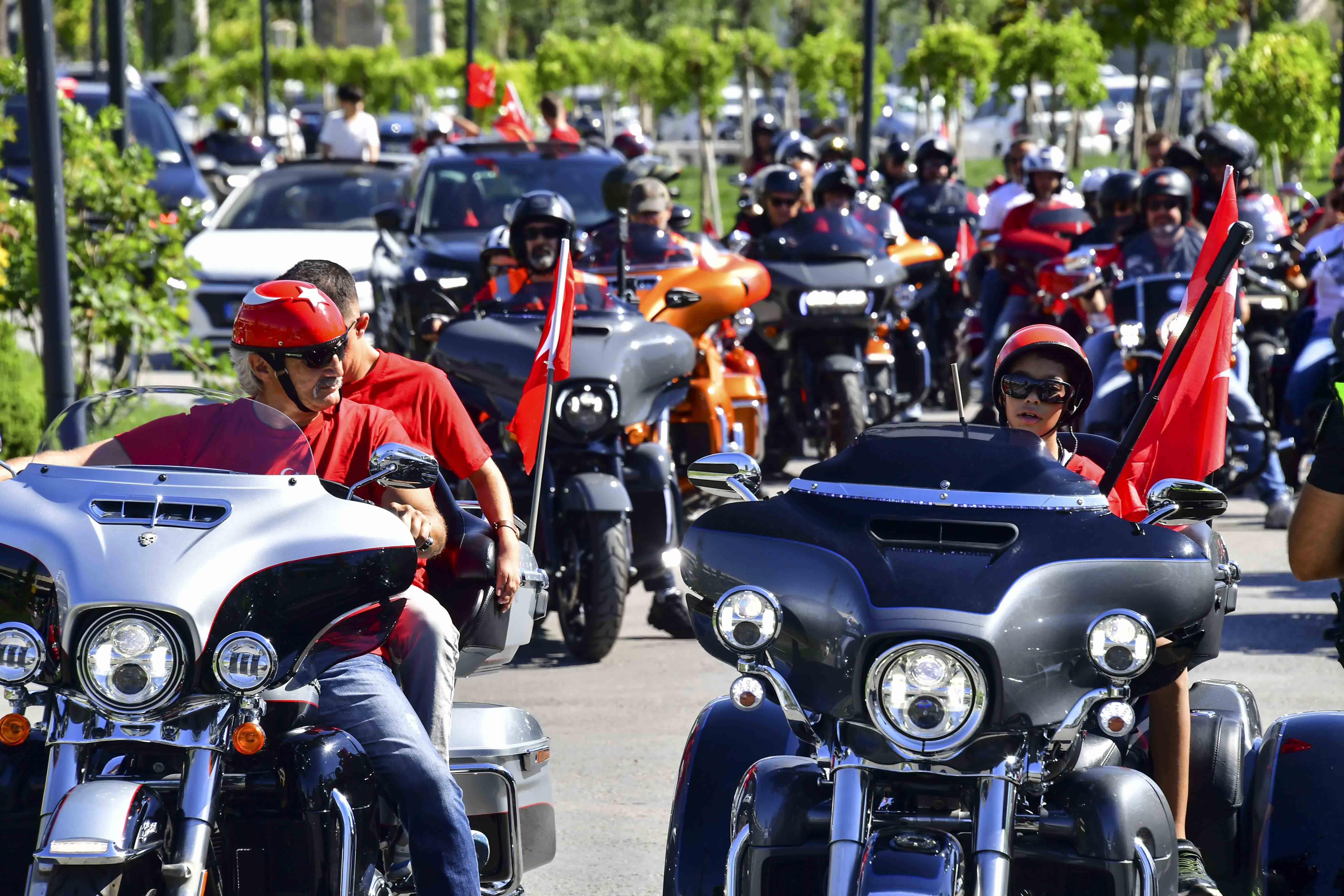 Ankara’da “Gaziler Sürüşü” etkinliği düzenlendi