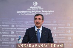 Ankara Sanayi Odası’nın Geleneksel Büyükelçilikler Resepsiyonu: Cumhurbaşkanı Yardımcısı Cevdet Yılmaz’ın Katılımıyla Gerçekleşti