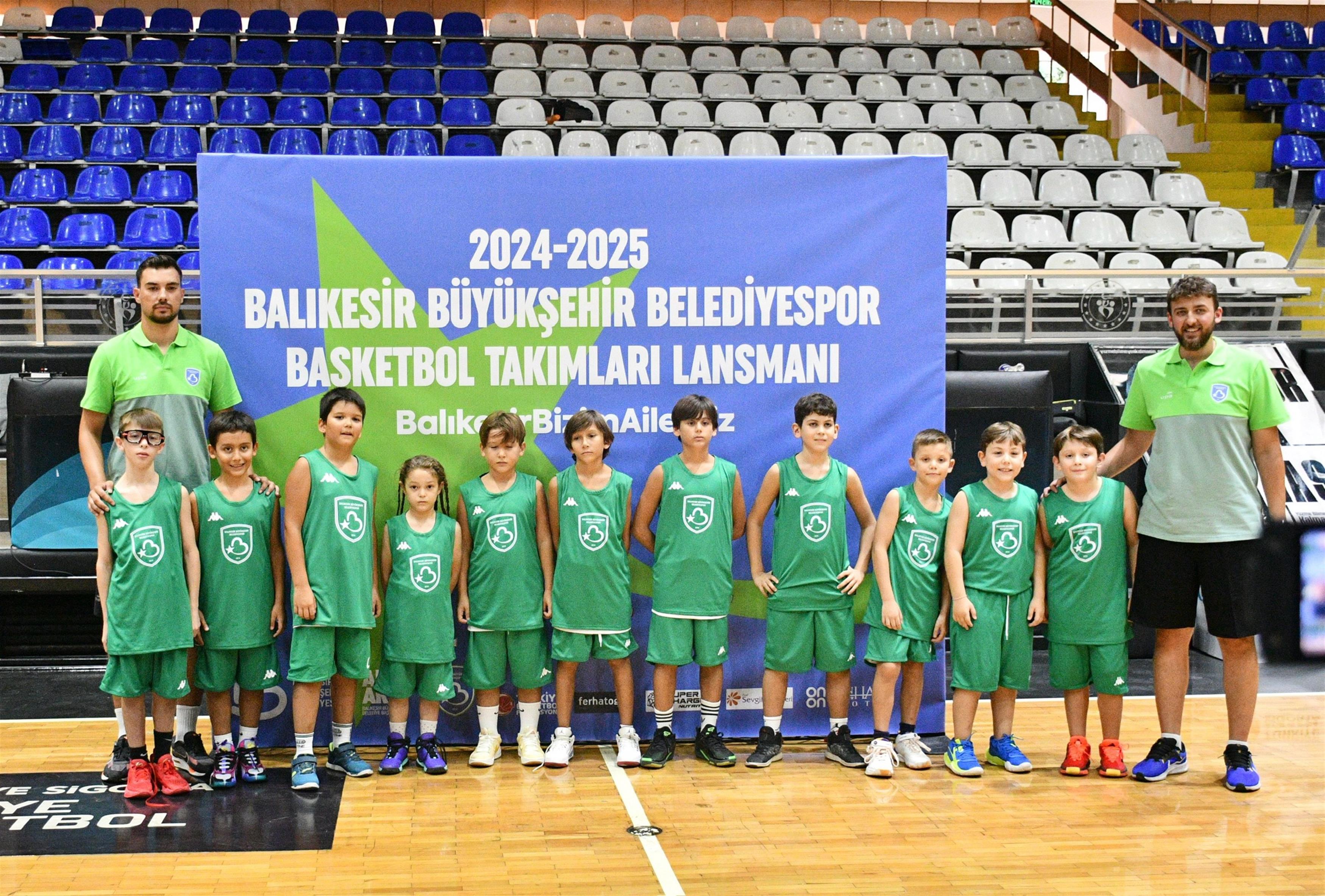 Balıkesir Büyükşehir Basketbol Takımları Lansmanı yapıldı