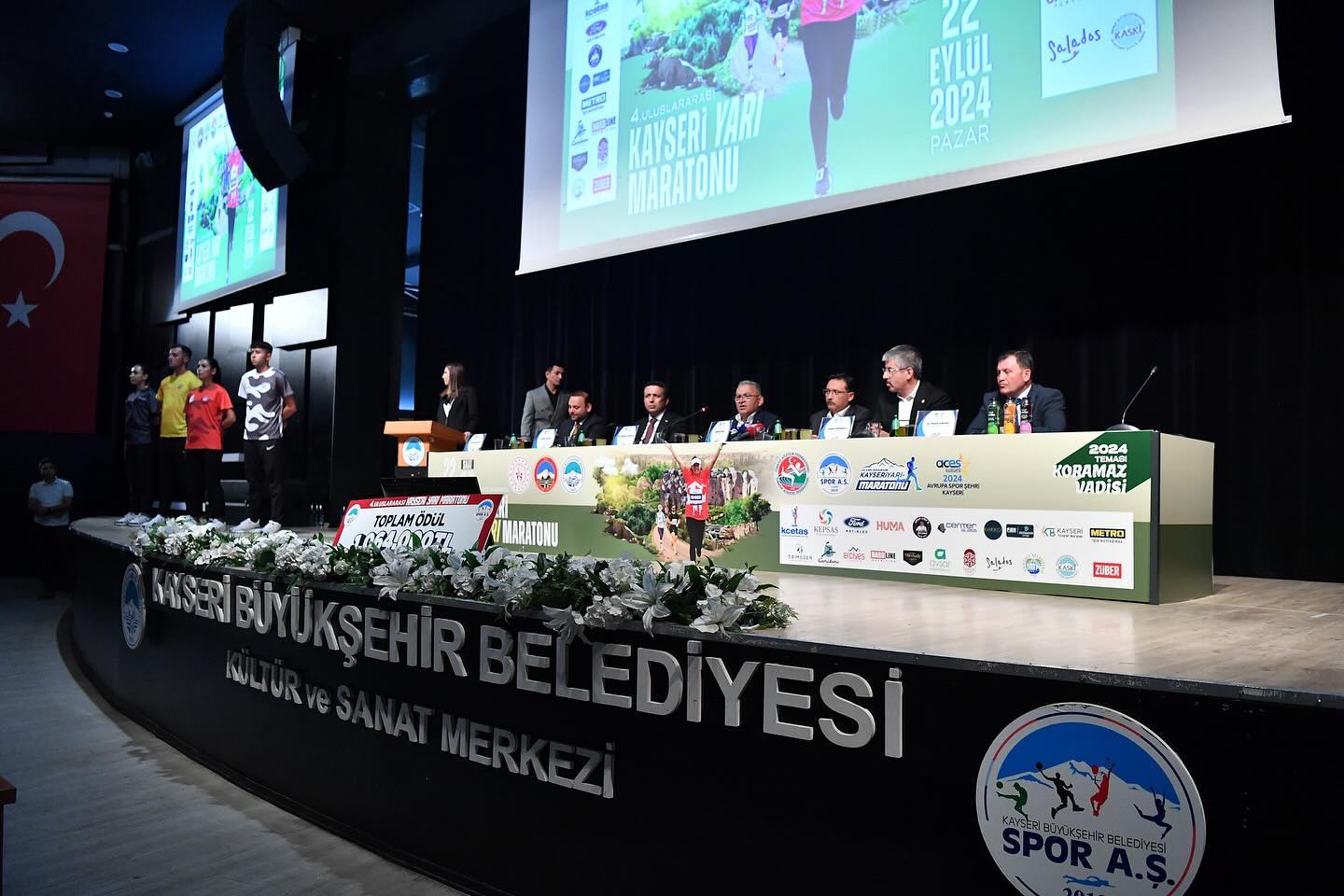 4’üncü Uluslararası Kayseri Yarı Maratonu öncesi Tanıtım Toplantısı yapıldı