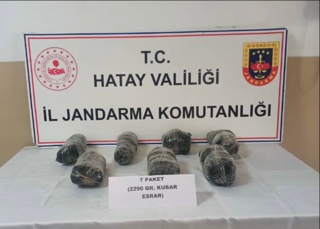 Hatay’da uyuşturucu operasyonu