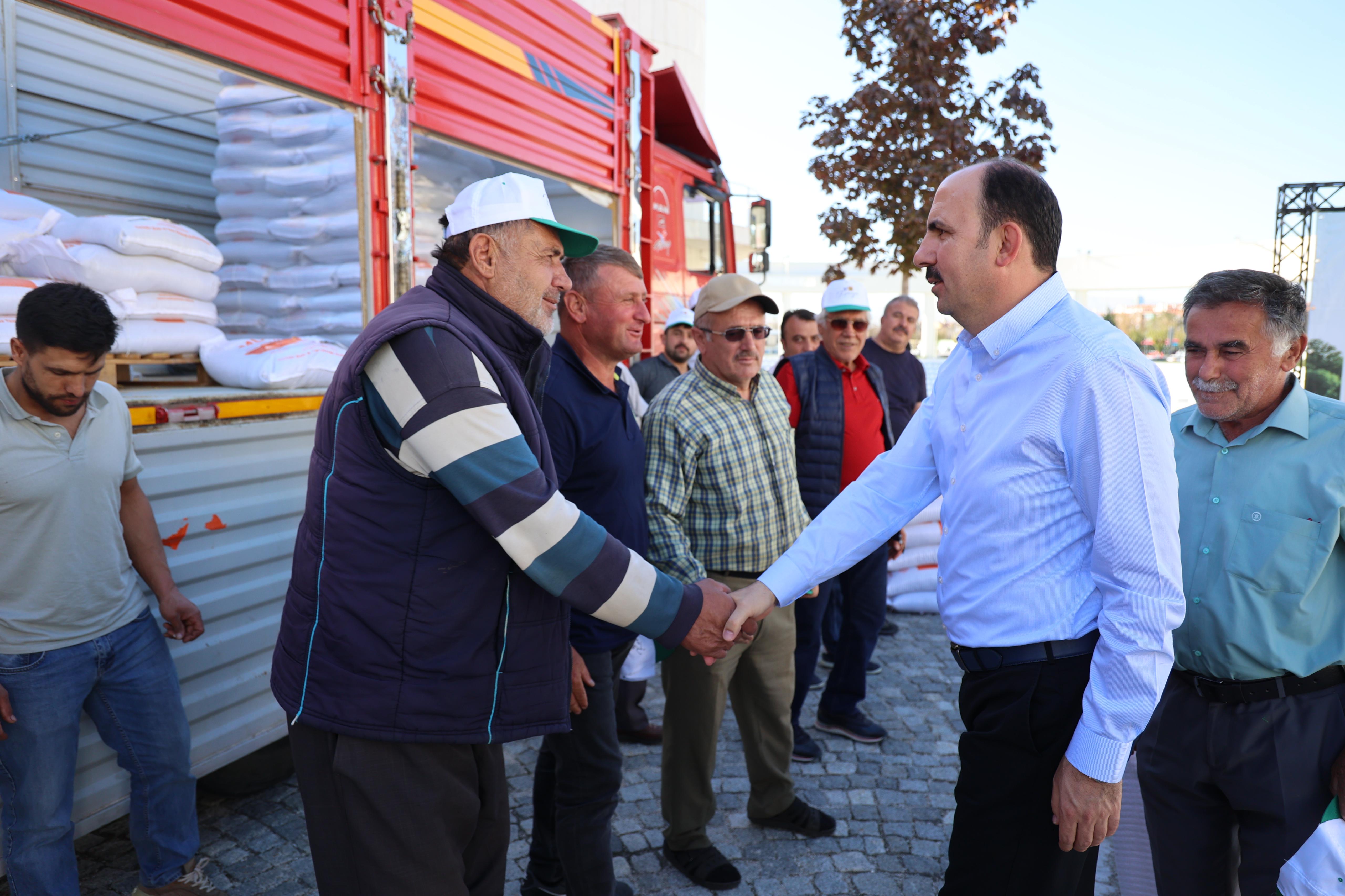 Konya Büyükşehir Belediyesi, çiftçiye 18 farklı türde tarımsal destek verecek