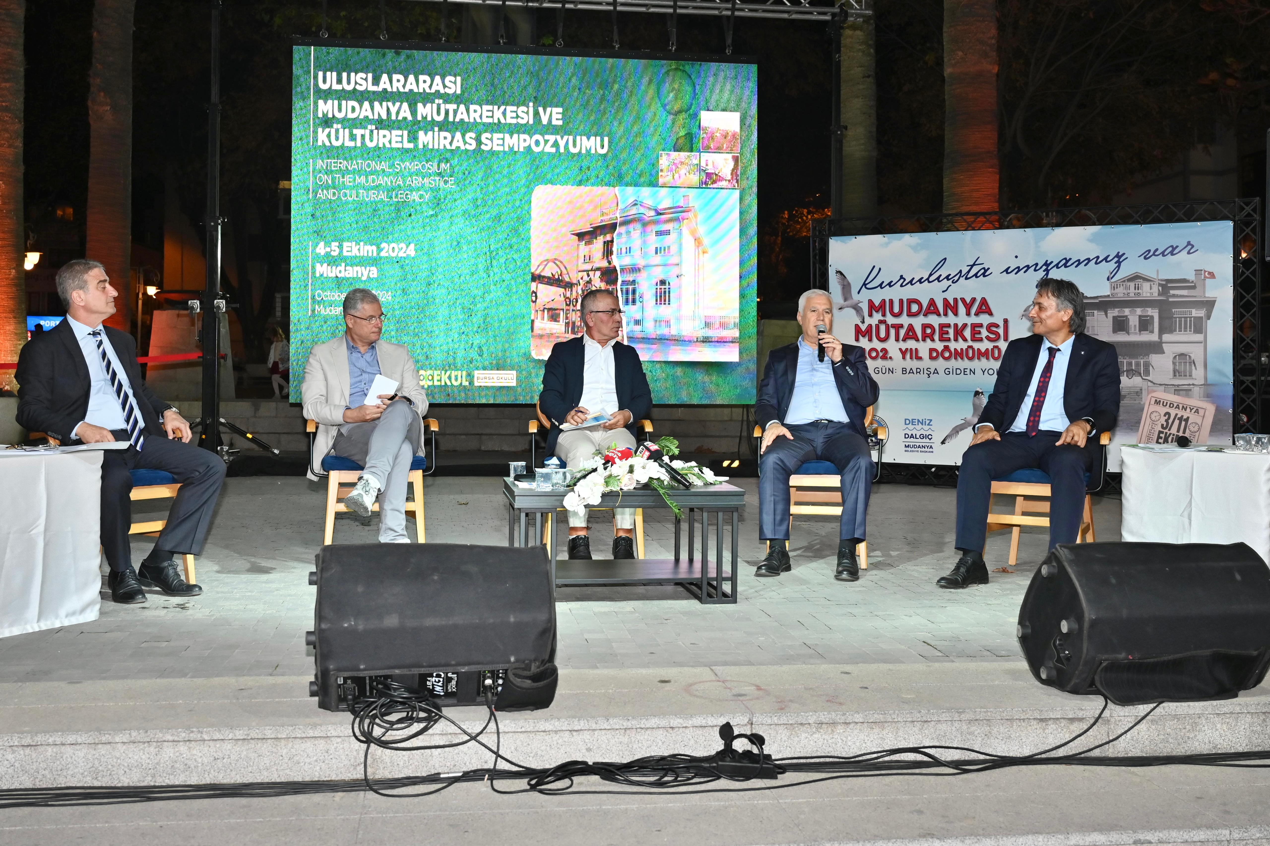 Uluslararası Mudanya Mütarekesi ve Kültürel Miras Sempozyumu gerçekleştirildi