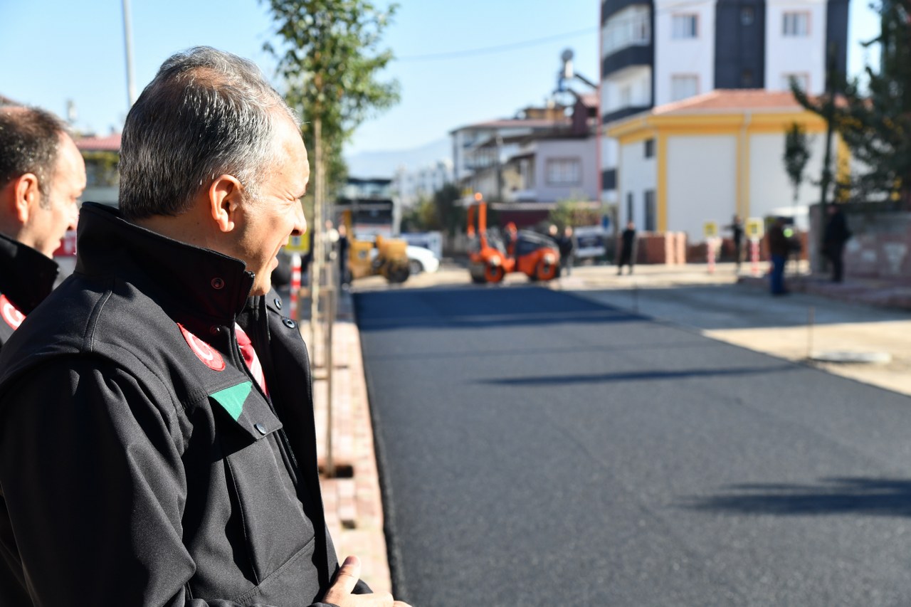 Başkan Çenet: Şehit Süreyya Atalay Caddesi’ni vatandaşların hizmetine sunacağız