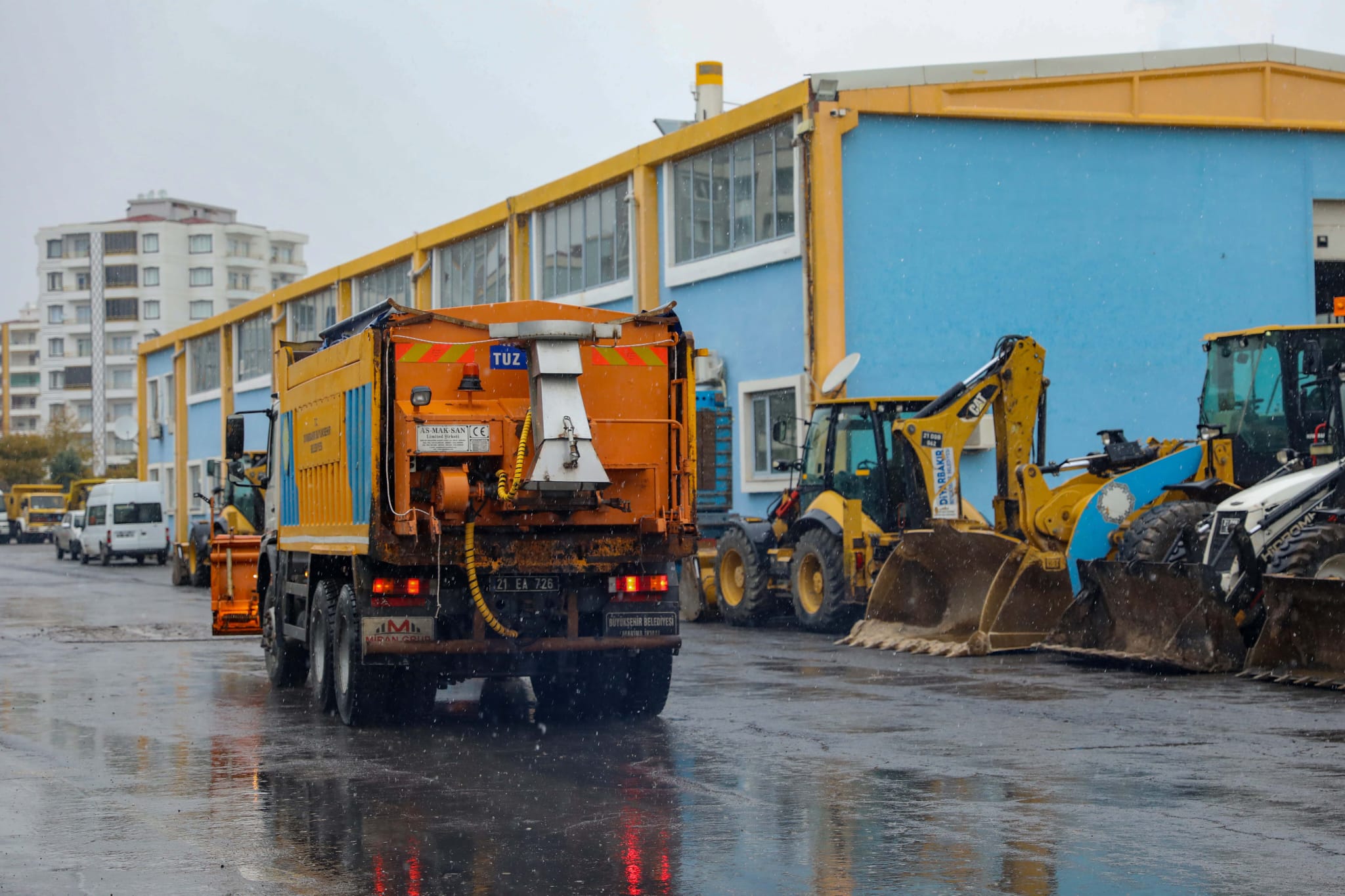 Diyarbakır Büyükşehir Belediyesi, kış hazırlıklarını tamamladı