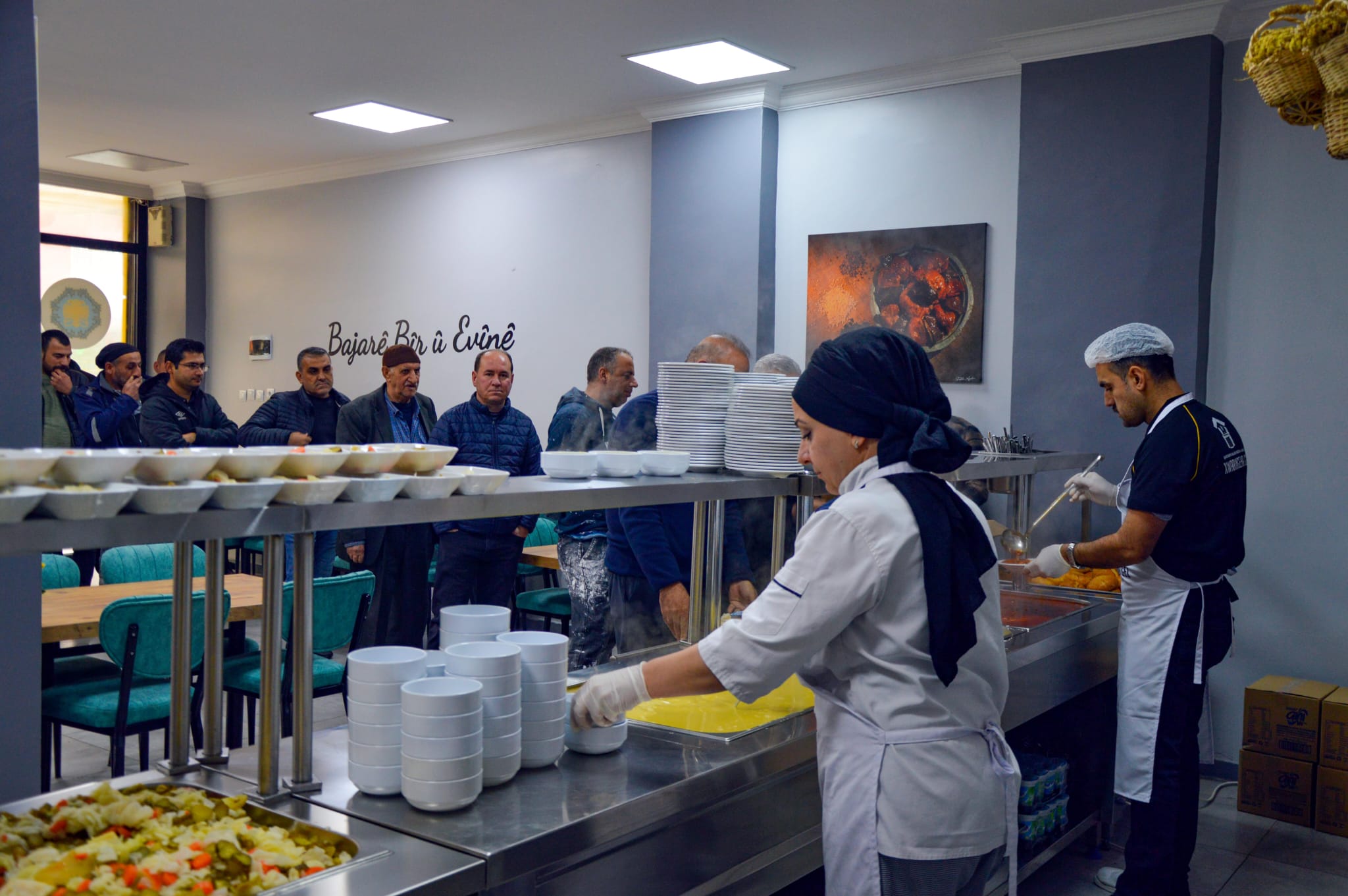 Diyarbakırlı vatandaşlardan Halk Lokantası’na ilgi