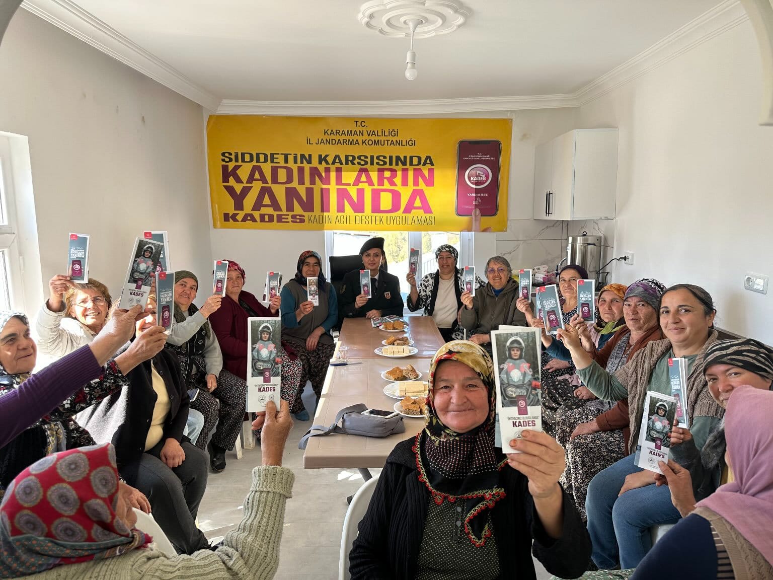 Jandarma’dan KADES ve 6284 sayılı kanun hakkında eğitim