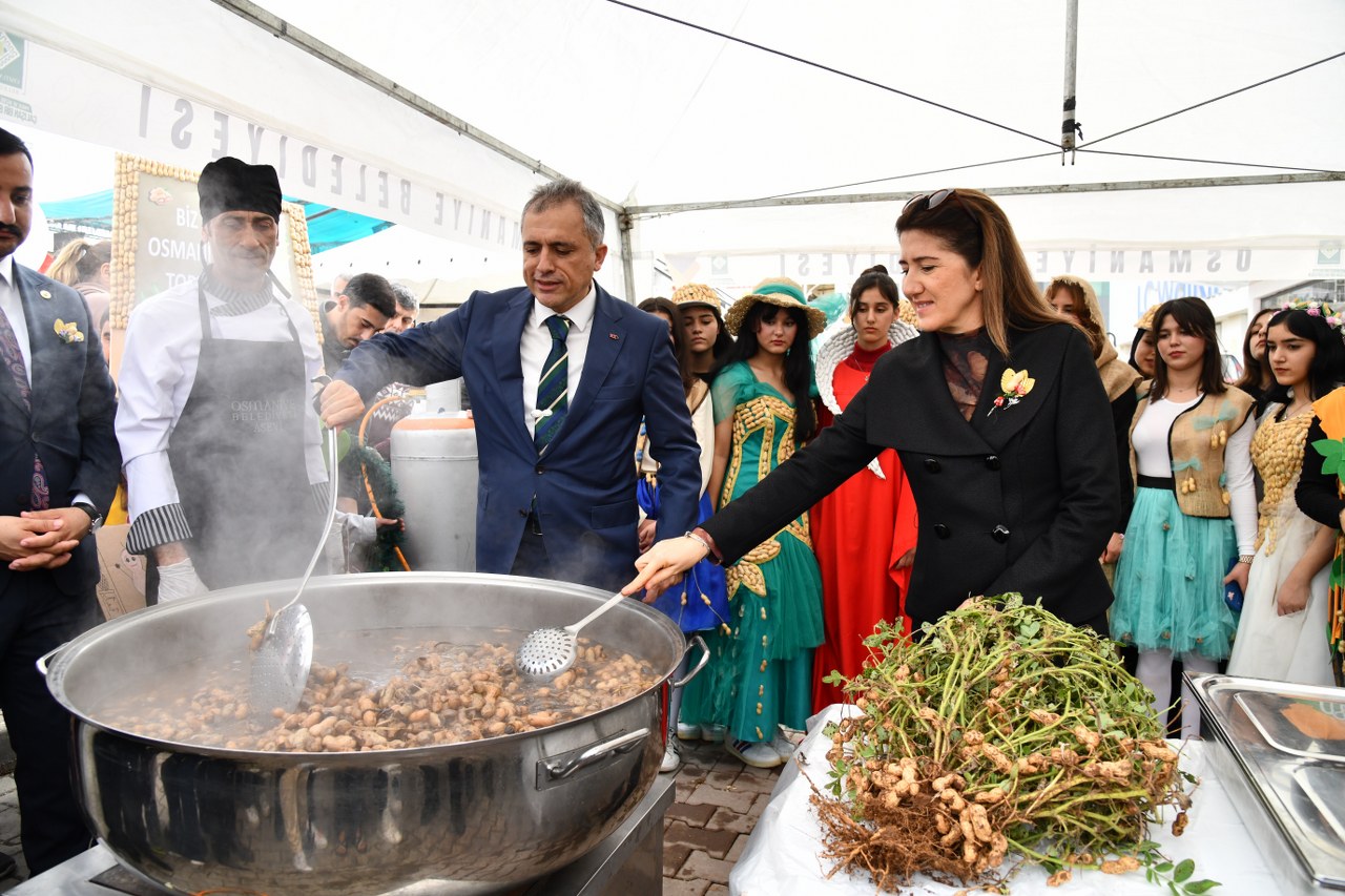 Osmaniye Yer Fıstığı Festivali tamamlandı