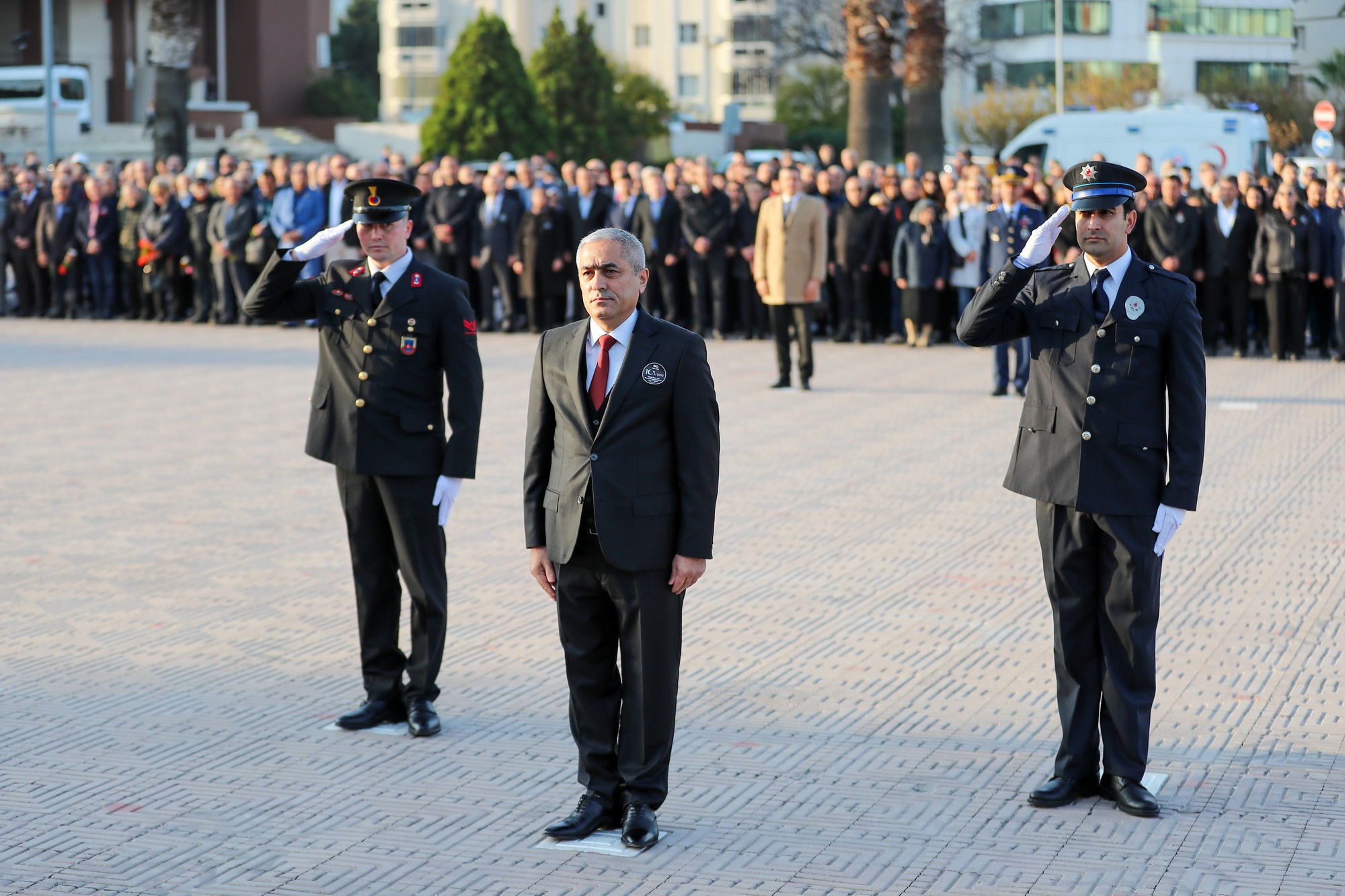 Aliağa’da Atatürk’ü anma töreni düzenlendi