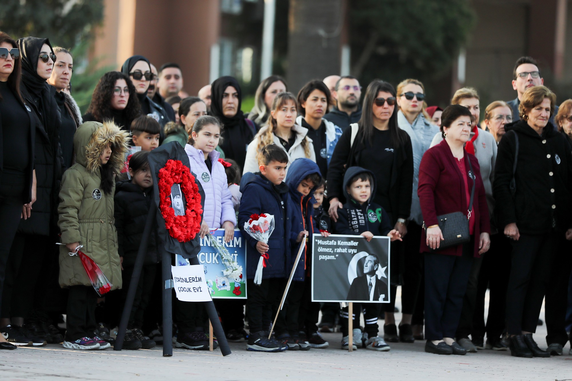 Aliağa’da Atatürk’ü anma töreni düzenlendi