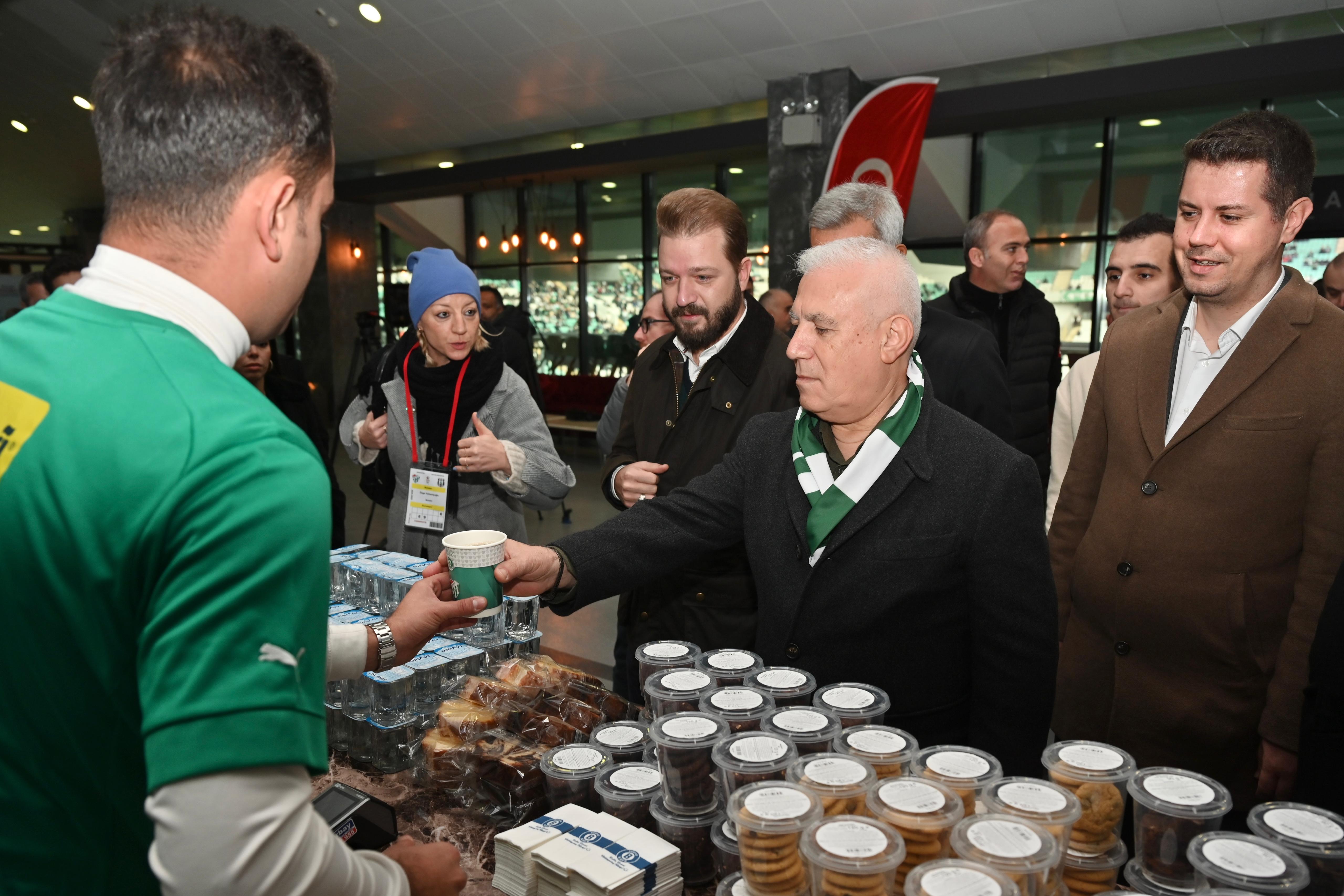 Bursa Büyükşehir Belediyesinden Bursaspor’a destek