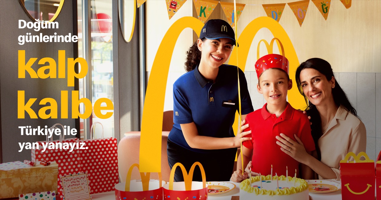 McDonald’s Türkiye’den “Yan Yana” kampanyası