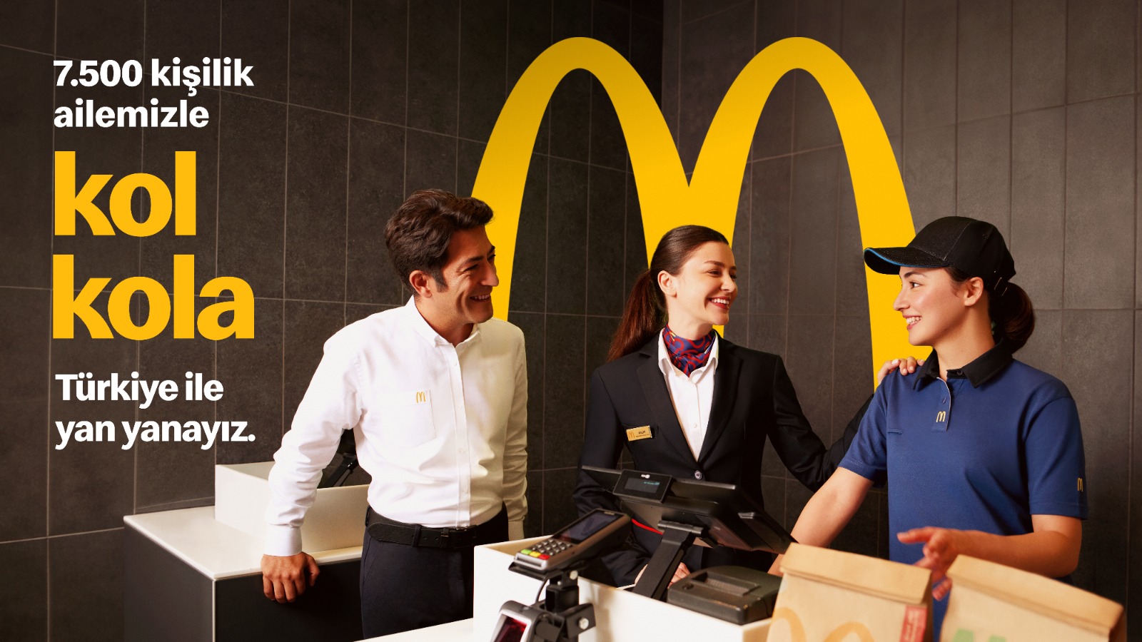 McDonald’s Türkiye’den “Yan Yana” kampanyası