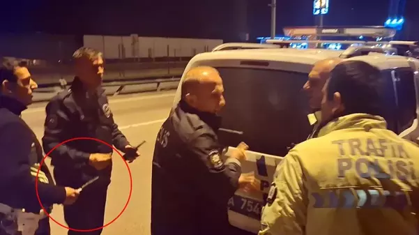 ‘Savcıyı ara’ deyip polislere tehdit yağdırdı