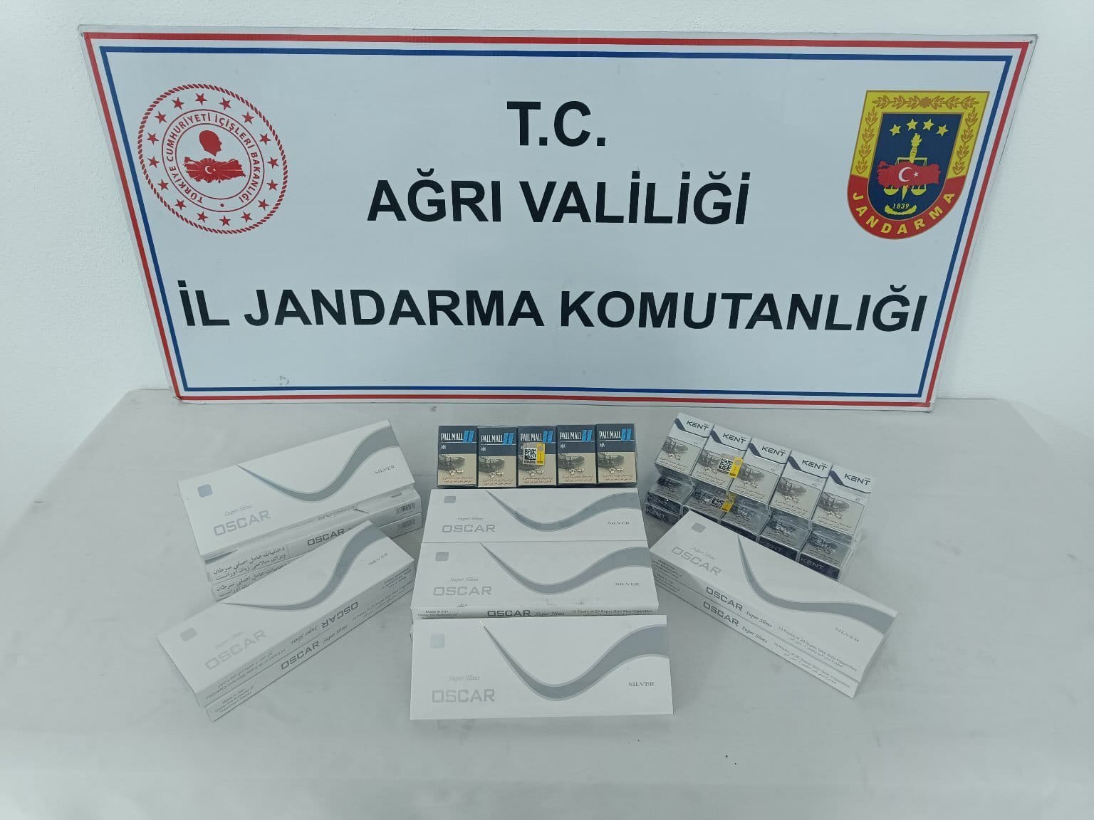 Ağrı’da 5 bin 435 paket kaçak sigara ele geçirildi