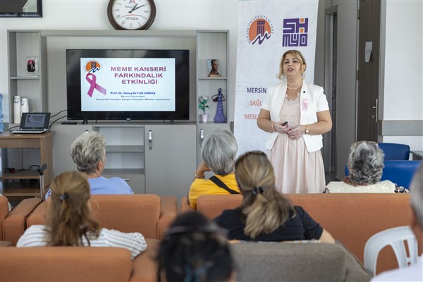 Mersin’de “Meme Kanseri Farkındalık Ayı” kapsamında etkinlik gerçekleşti
