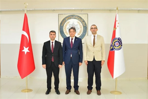 Hatay İl Emniyet Müdürü Yılmaz’a Öztürk ve Evci’den ziyaret