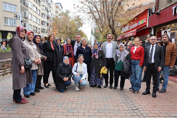 CHP Grup Başkanvekili Başarır ve Başkan Ünlüce vatandaşla buluştu