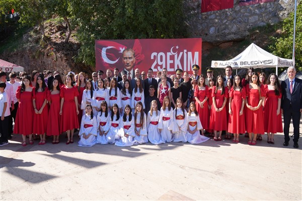 Alanya’da Cumhuriyet Bayramı kutlamaları