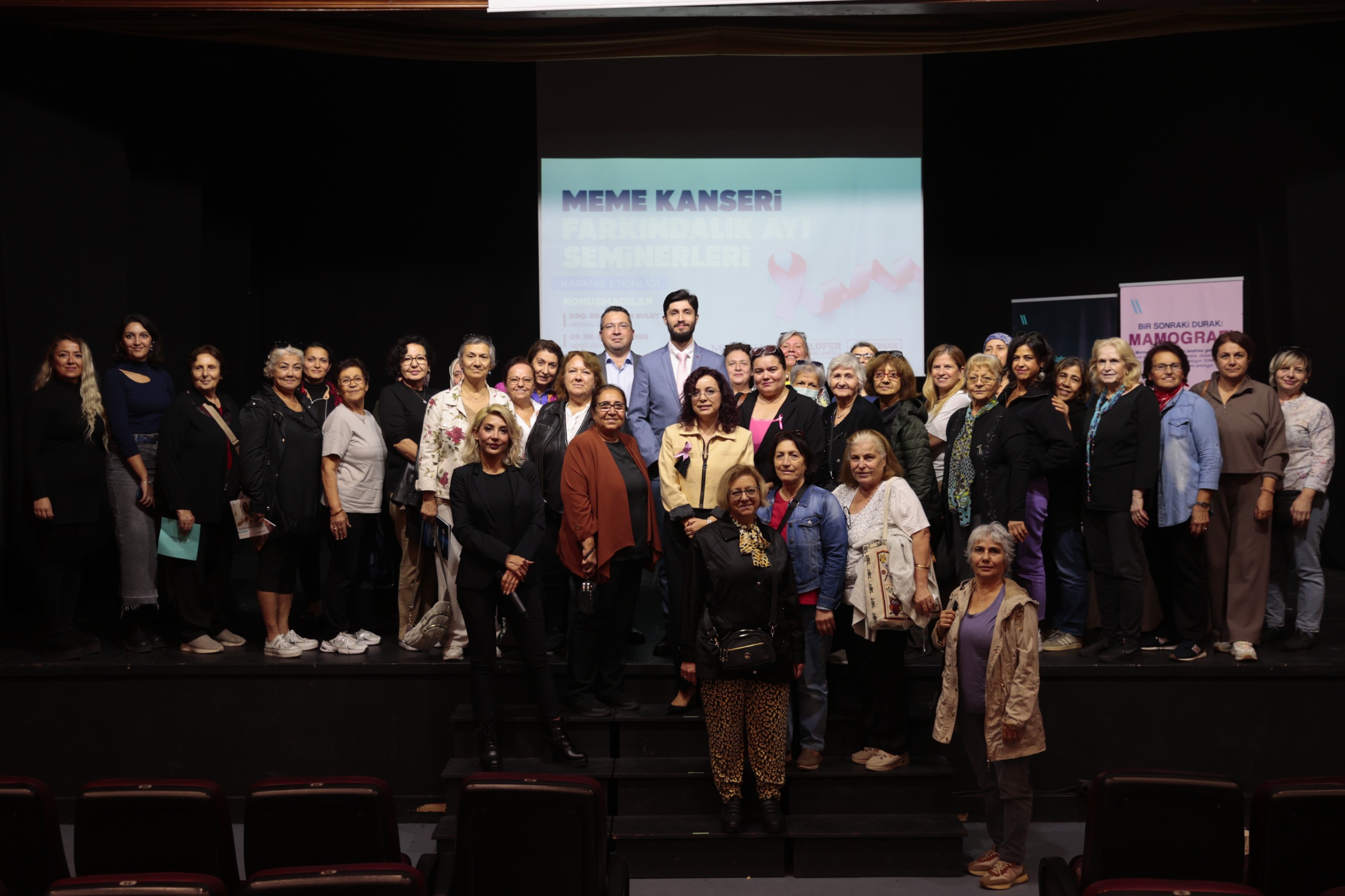 Konak’ta Meme Kanseri Farkındalık Ayı Seminerleri düzenledi