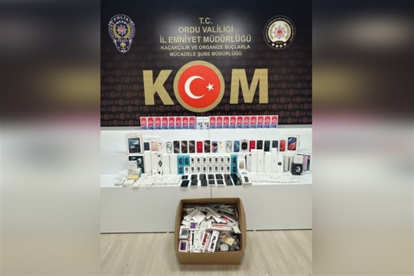 Ordu’da kaçakçılık operasyonu