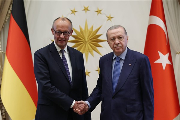 Cumhurbaşkanı Erdoğan, Almanya Şansölyesi Merz’i kabul etti