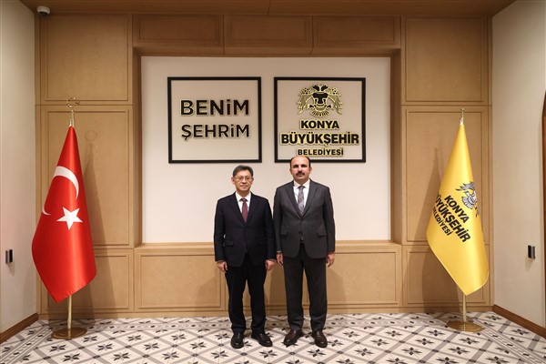 Başkan Niuping, Başkan Altay’ı ziyaret etti