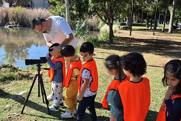 Çocuklar Kepez’de doğa gözlemi yaptı
