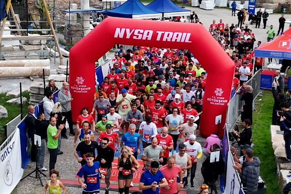 Run Nysa Koşusu Nysa Antik Kenti’nde gerçekleştirildi