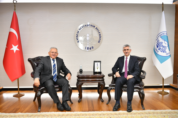 Bakan Yardımcısı Yılmaz’dan Başkan Büyükkılıç’a ziyaret