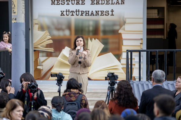 Mesture Erdelan Kütüphanesi açıldı