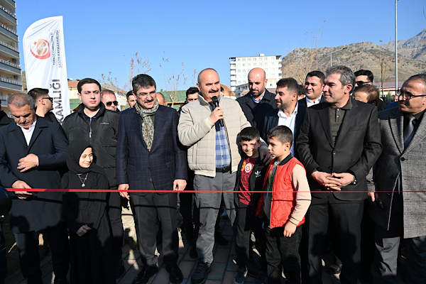 Sason’da yeni park hizmete açıldı