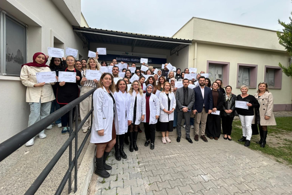 İzmir Meslek Fabrikası’nda sertifikalar verildi