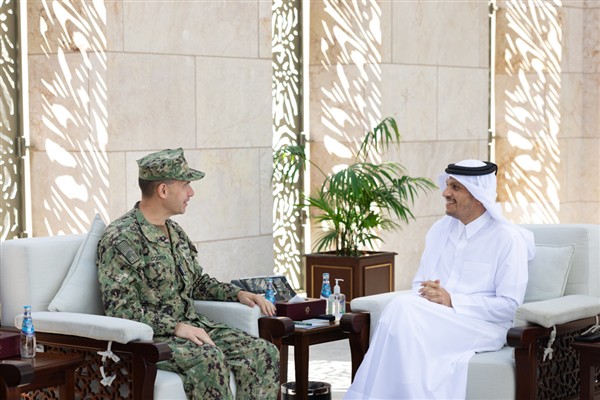 Al Sani, ABD Merkez Kuvvetler Komutanı Cooper ile görüştü