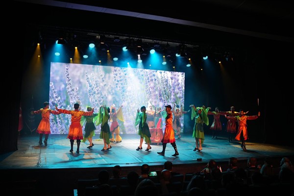 “Destanların Dansı” adlı özel gösteri Çorlu’da sahnelendi