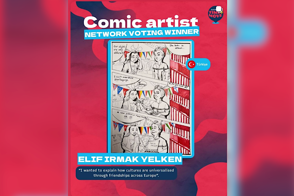 Batmanlı öğrenci ”Avrupa Çapında Dostluk” çizgi roman yarışmasında birinci oldu