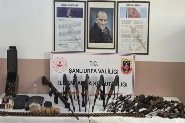 Şanlıurfa’da silah kaçakçılığı operasyonu