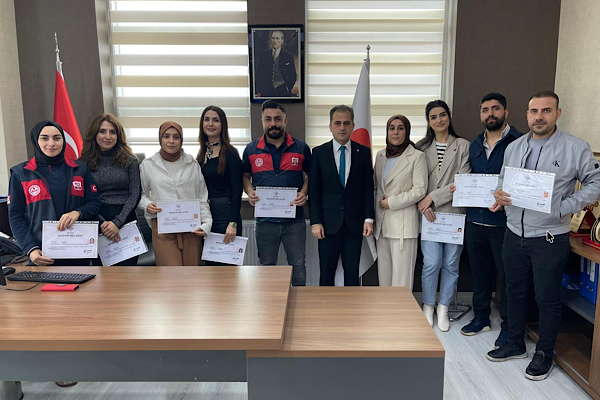 Batman’da 10 personel başarı belgesiyle ödüllendirildi