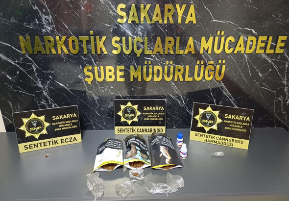 Sakarya’da uyuşturucu operasyonu