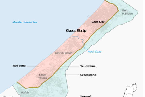 The Guardian: ABD, “yeşil bölge” ile bölünmüş Gazze planlıyor