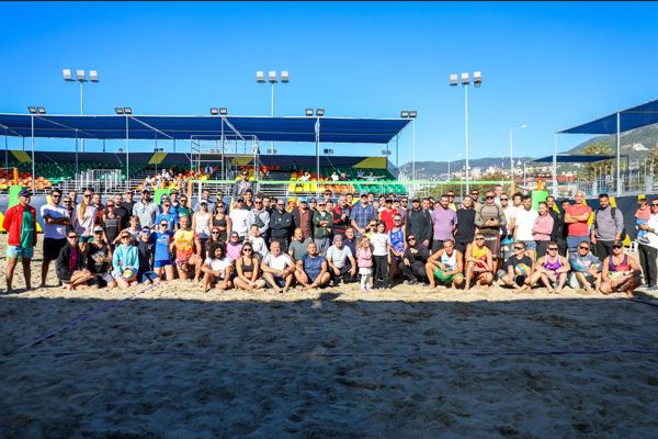 Plaj Voleybolu Halk Turnuvası tamamlandı